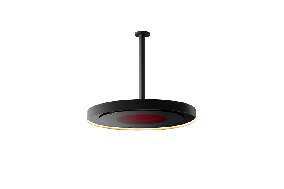 Straight Ceiling Pole Mount - Eclipse