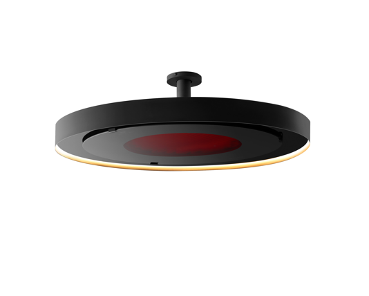 Straight Ceiling Pole Mount - Eclipse