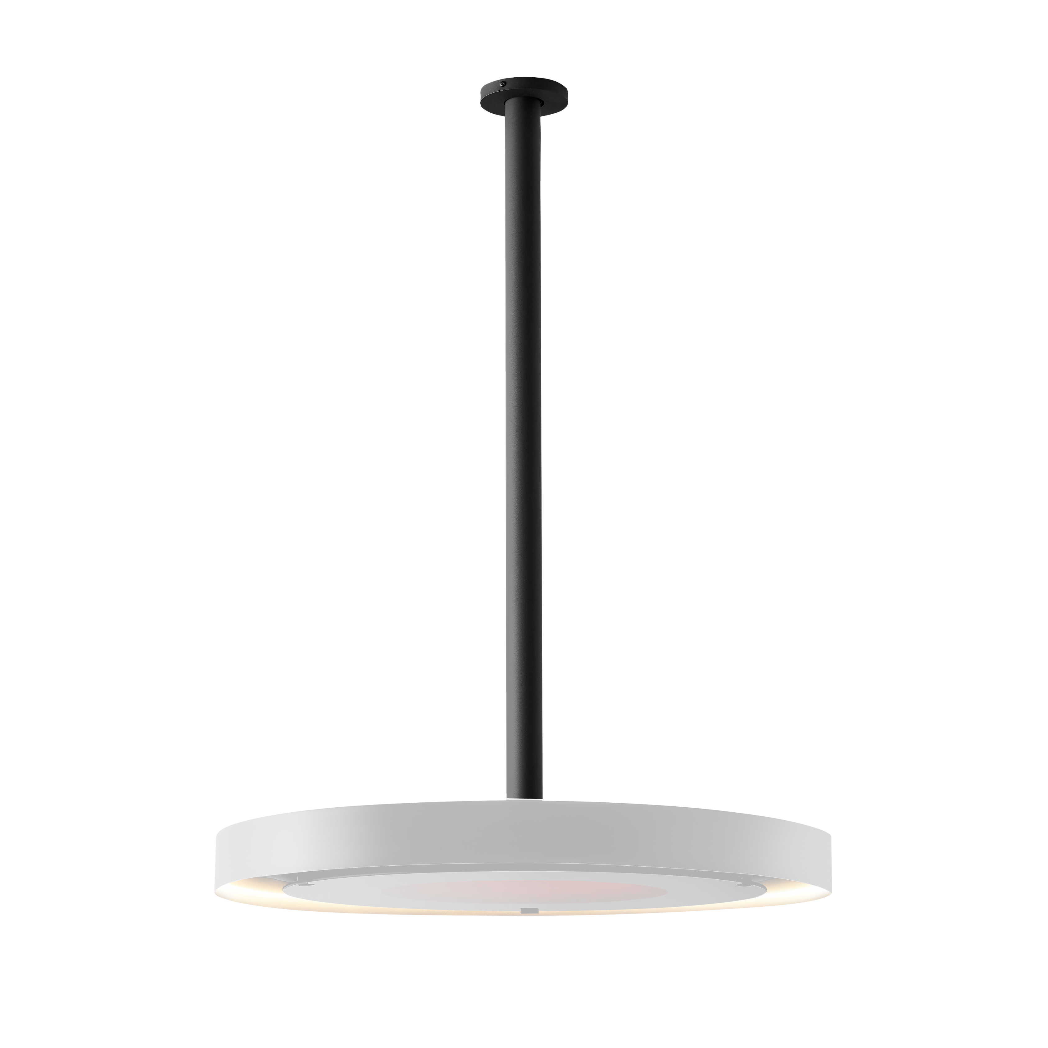 Eclipse Straight Ceiling Pole Mount